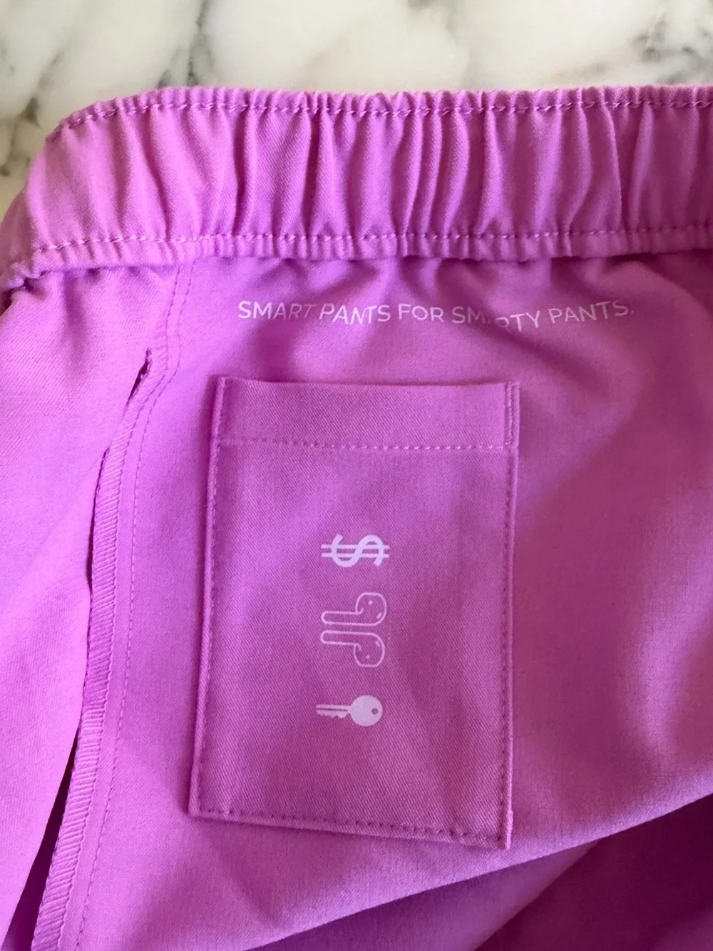 NWOT FIGS Pisco Straight-Leg Scrub Pants Men’s XLS (27” inseam) Pink Cloud